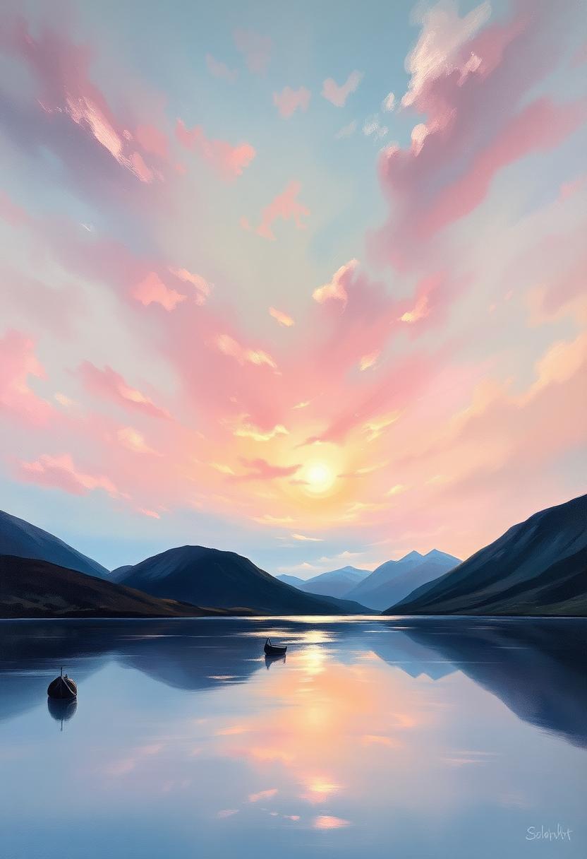 A New Dawn — original oil painting